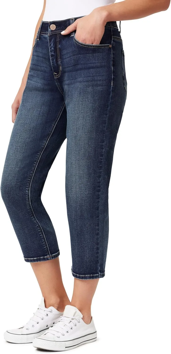 Angels Forever Young Women's Everluxe Sculpt Straight 23.5" Crop Jeans
Angels Forever Young Women's Everluxe Sculpt Straight 23.5" Crop Jeans