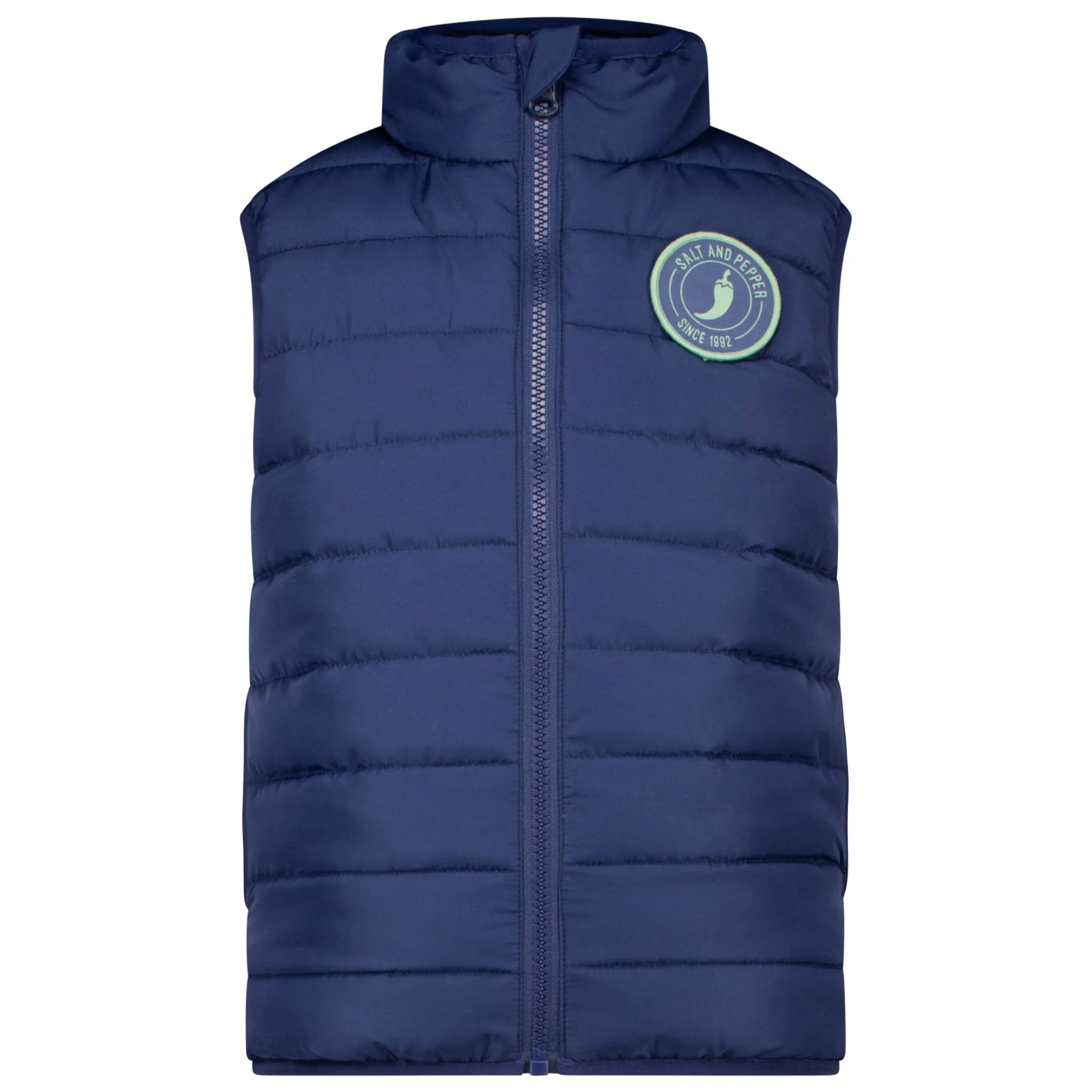 Стеганый жилет СОЛЬ И ПЕРЕЦ «Классика», можно выточить замесом Salt And Pepper, темно-синий
