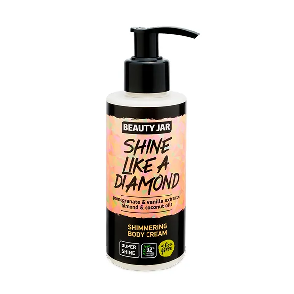 Сияющий крем для тела Shine Like A Diamond Body Cream Beauty Jar, 150 ml
Сияющий крем для тела Shine Like A Diamond Body Cream Beauty Jar, 150 ml