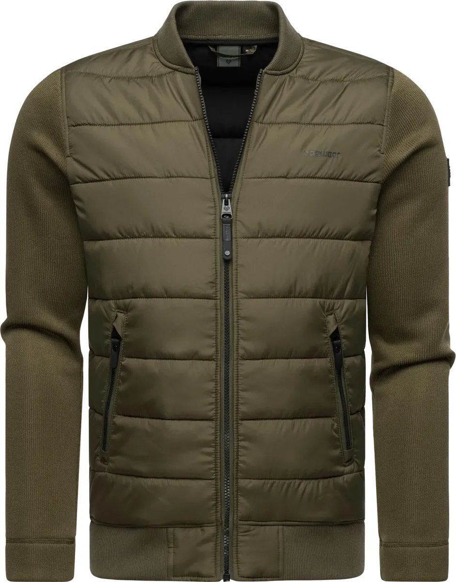 Стеганая куртка Ragwear "Hallmar", без капюшона, классная мужская переходная куртка с мягкими рукавами в рубчик, зеленый
Стеганая куртка Ragwear "Hallmar", без капюшона, классная мужская переходная куртка с мягкими рукавами в рубчик, зеленый