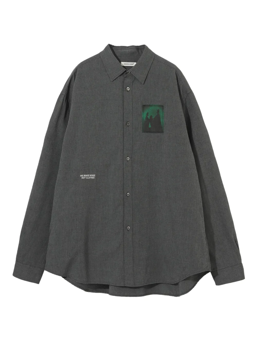 Рубашка с нашивками Undercover, серый
Рубашка с нашивками Undercover, серый
