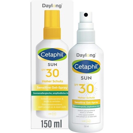 Cetaphil Sun Sensitive Гель-спрей SPF 30 150мл
Cetaphil Sun Sensitive Гель-спрей SPF 30 150мл