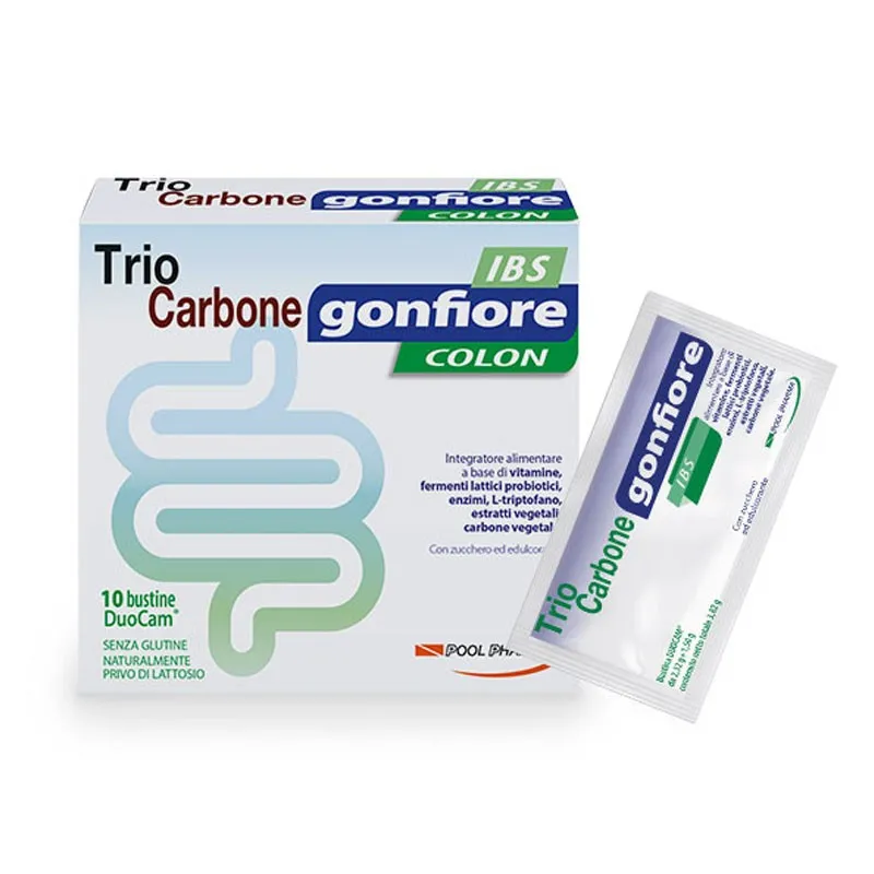 Trio Carbone, отек толстой кишки, СРК, 10 пакетиков, молочнокислая ферментная добавка Pool Pharma
Trio Carbone, отек толстой кишки, СРК, 10 пакетиков, молочнокислая ферментная добавка Pool Pharma