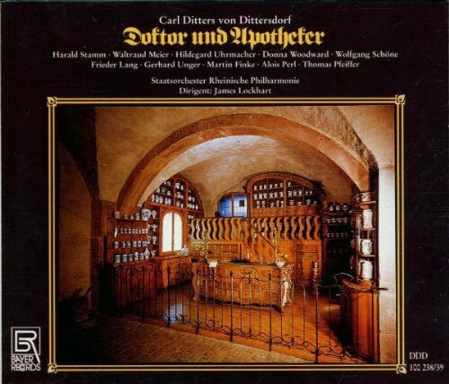 CD диск Dittersdorf / Stamm / Lockhart / Strp: Doktor Und Apotheker
CD диск Dittersdorf / Stamm / Lockhart / Strp: Doktor Und Apotheker