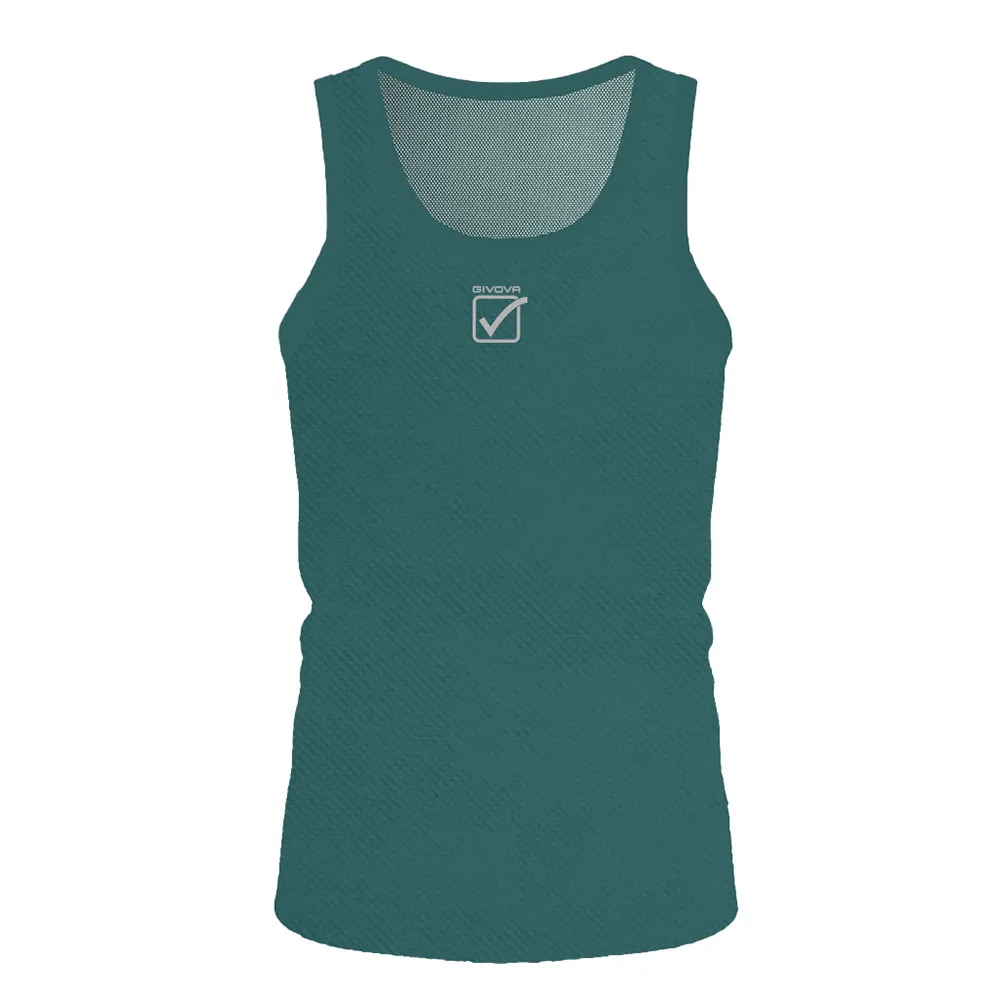 Футболка без рукавов спортивная Givova Basic, зеленый
Футболка без рукавов спортивная Givova Basic, зеленый