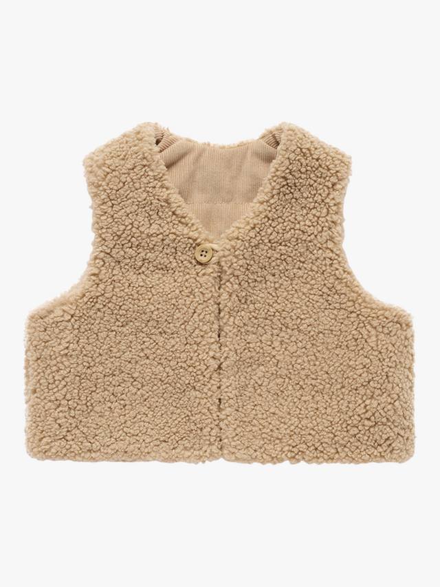 Детский реверсивный жилет из овчины Purebaby, Mushroom
Детский реверсивный жилет из овчины Purebaby, Mushroom