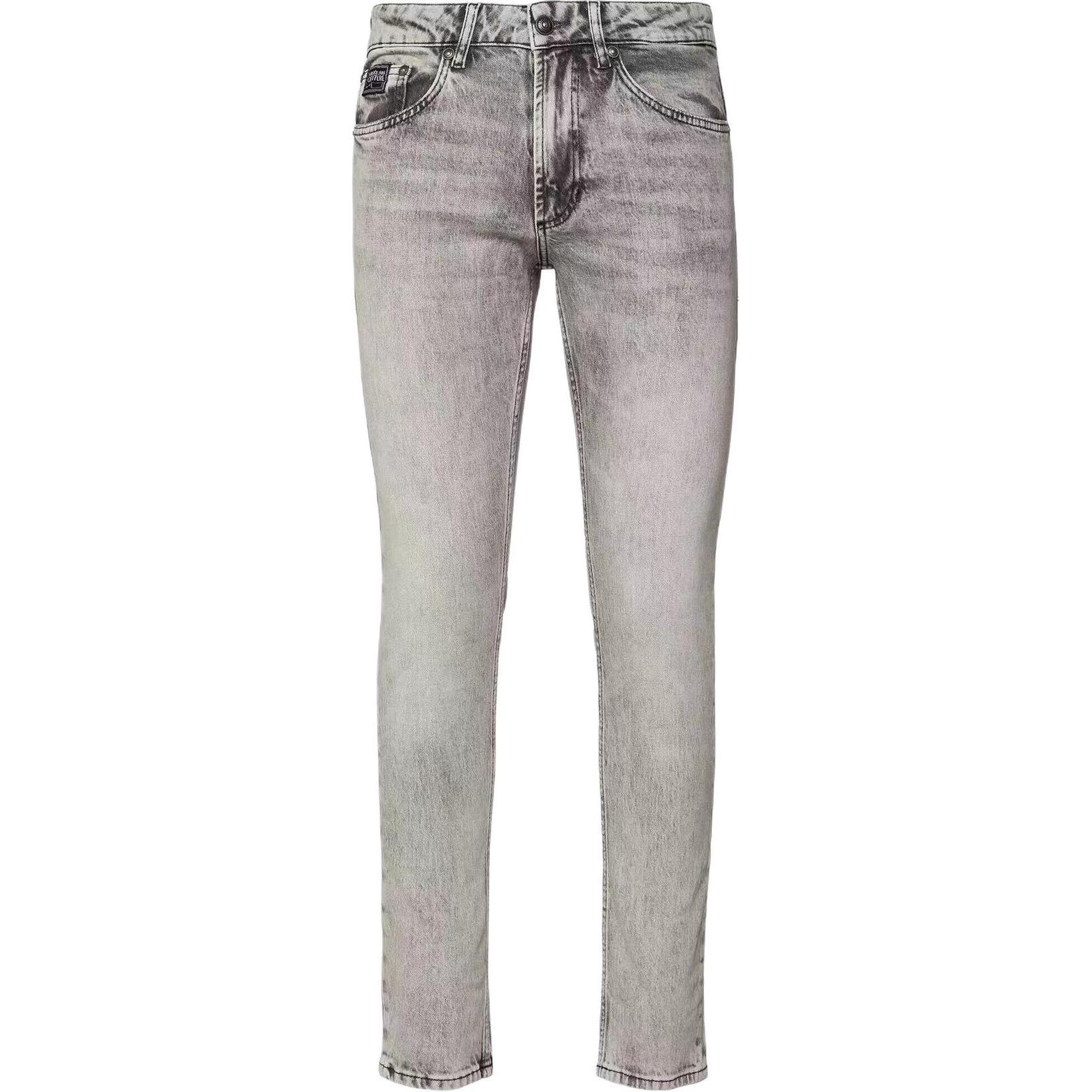 Джинсы прямого кроя с нашивкой-логотипом VERSACE JEANS COUTURE, серый
Джинсы прямого кроя с нашивкой-логотипом VERSACE JEANS COUTURE, серый