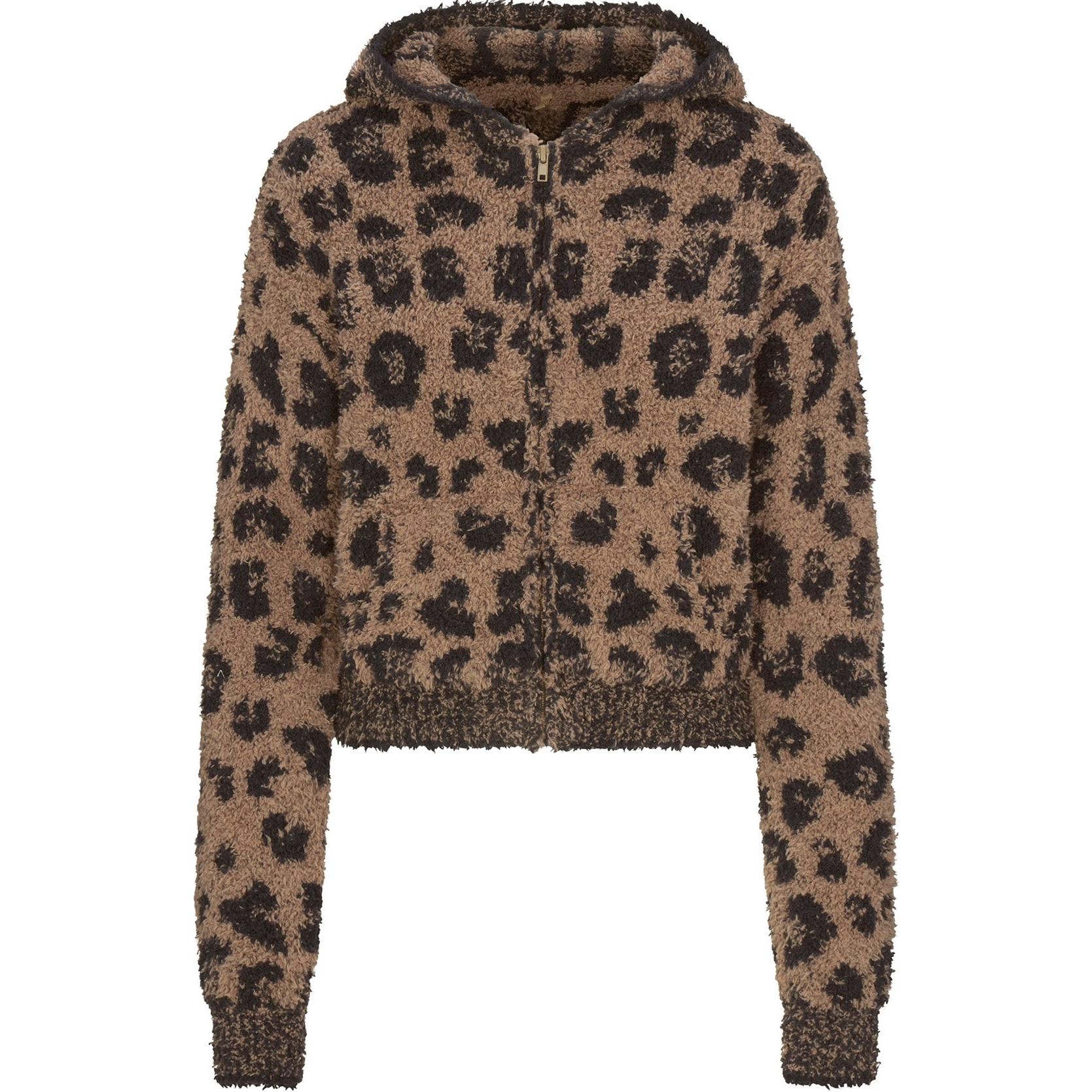 Толстовка с капюшоном Skims Cozy Knit Animal Ear, леопардовая
Толстовка с капюшоном Skims Cozy Knit Animal Ear, леопардовая