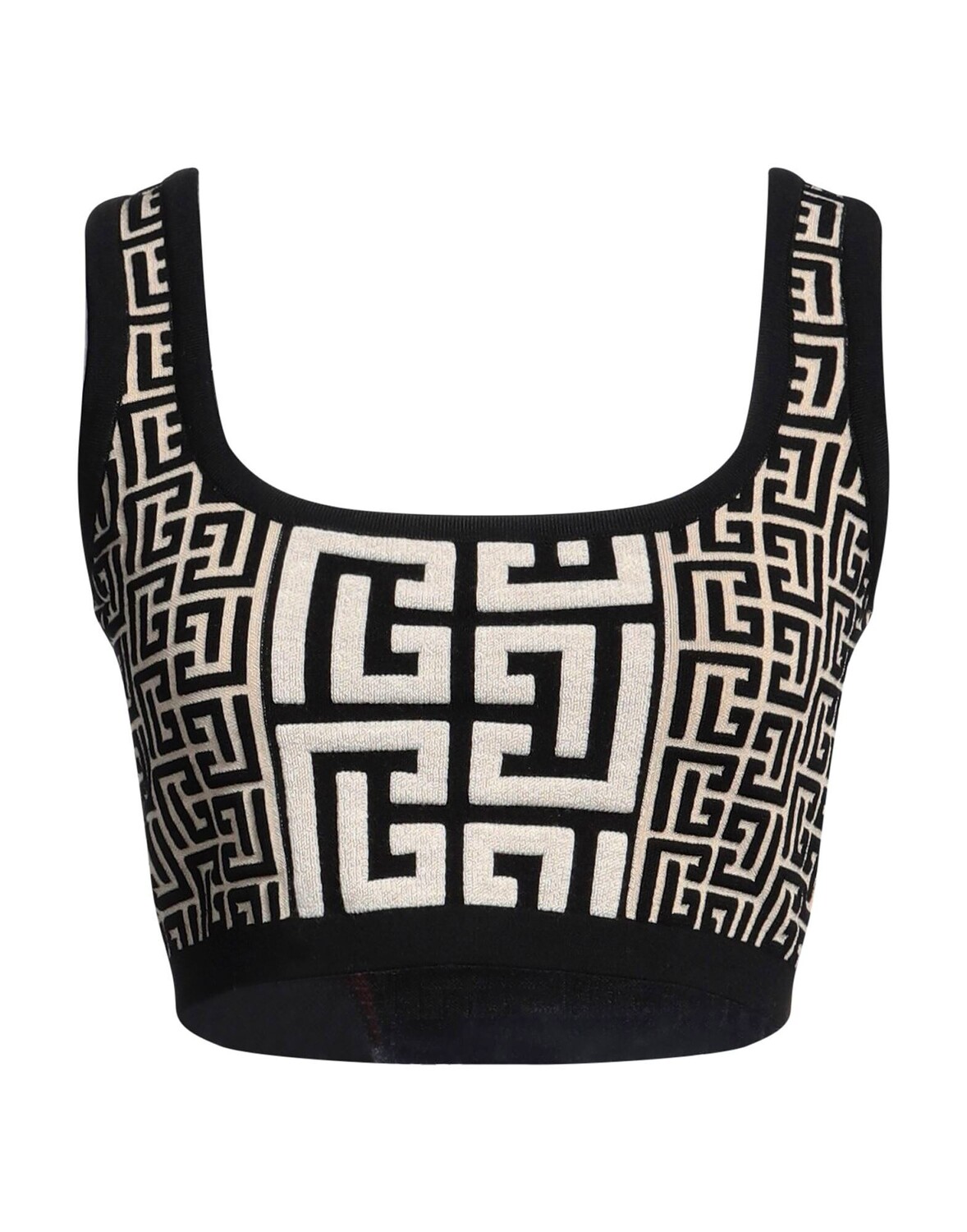 Топ Balmain, черный 
Топ Balmain, черный