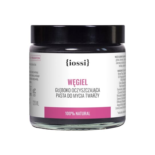 Угольная очищающая паста для лица, 120 мл Iossi
Угольная очищающая паста для лица, 120 мл Iossi