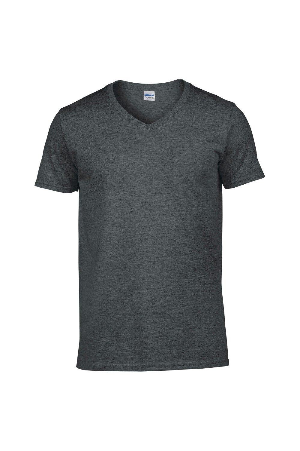 Футболка Soft Style с V-образным вырезом и короткими рукавами Gildan, серый
Футболка Soft Style с V-образным вырезом и короткими рукавами Gildan, серый