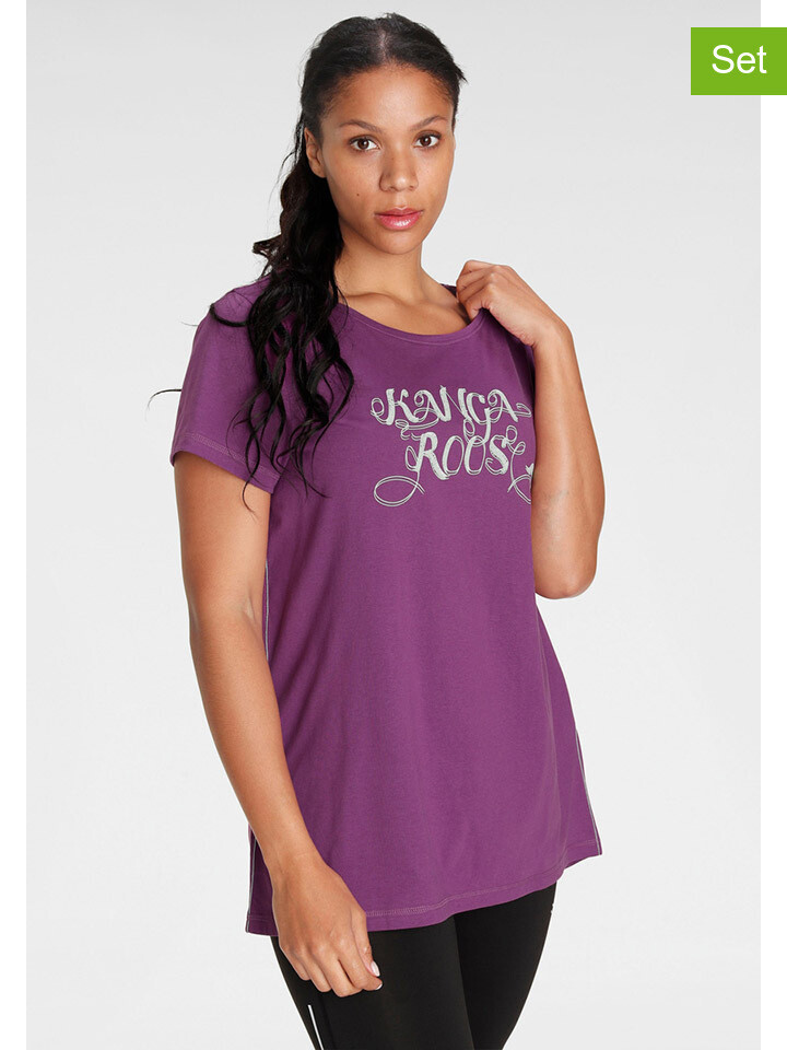 Футболка Kangaroos 2er Set: s, фиолетовый/черный
Футболка Kangaroos 2er Set: s, фиолетовый/черный