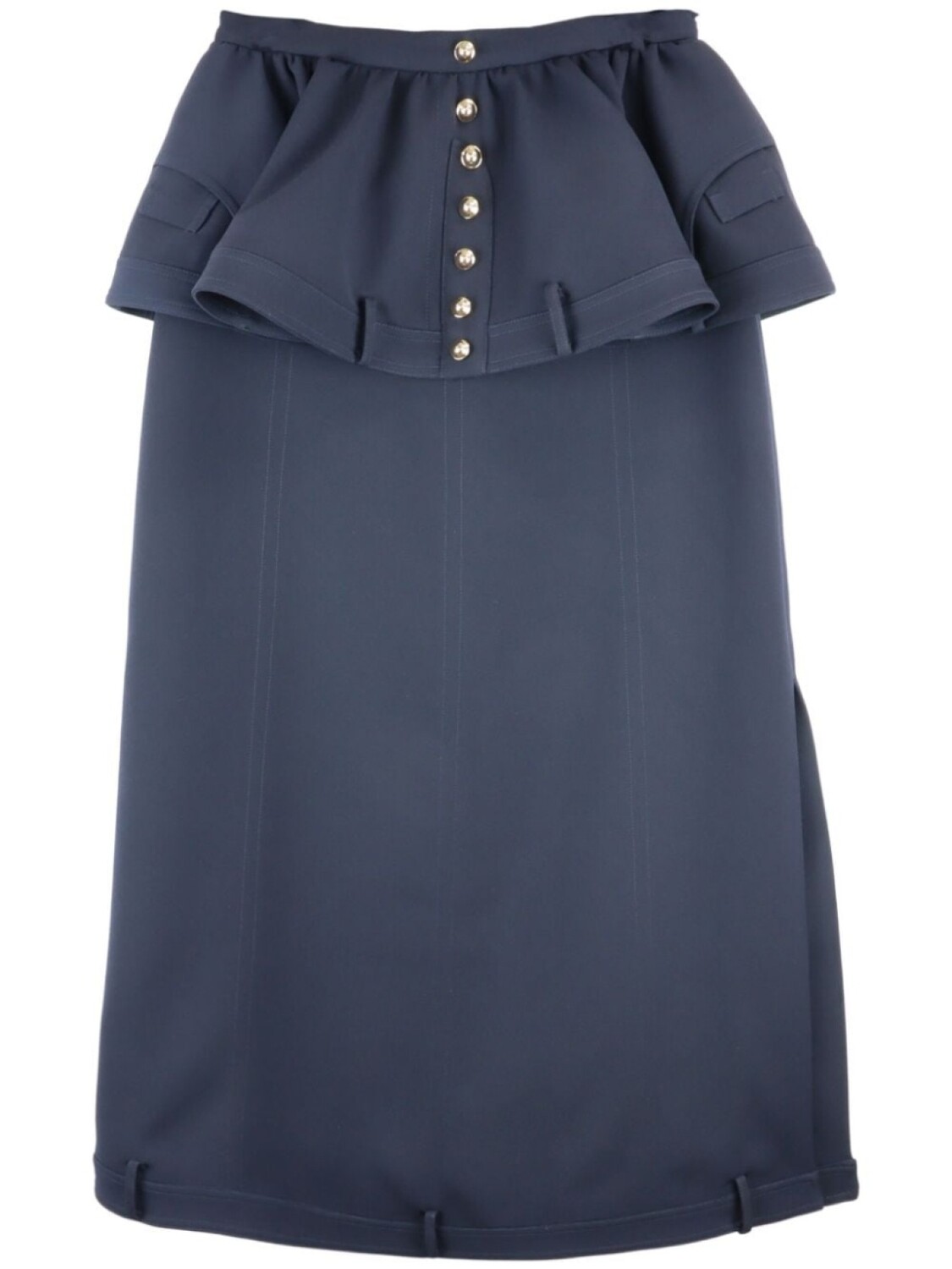 Юбка миди Rokh с баской, синий
Юбка миди Rokh с баской, синий