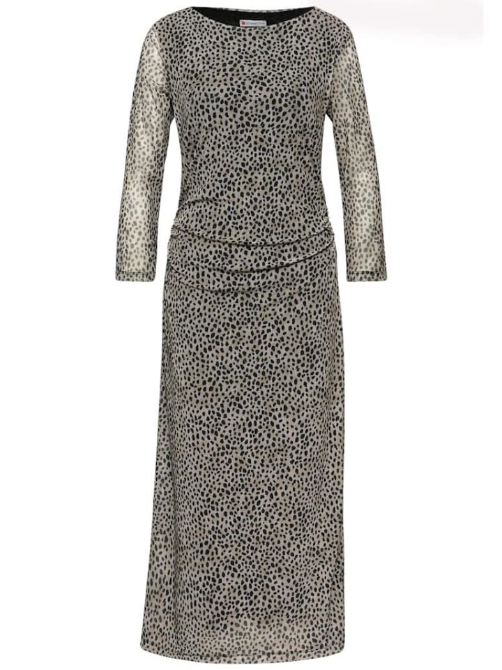 Платье бежевого цвета с пескоструйным эффектом Street One
Платье бежевого цвета с пескоструйным эффектом Street One