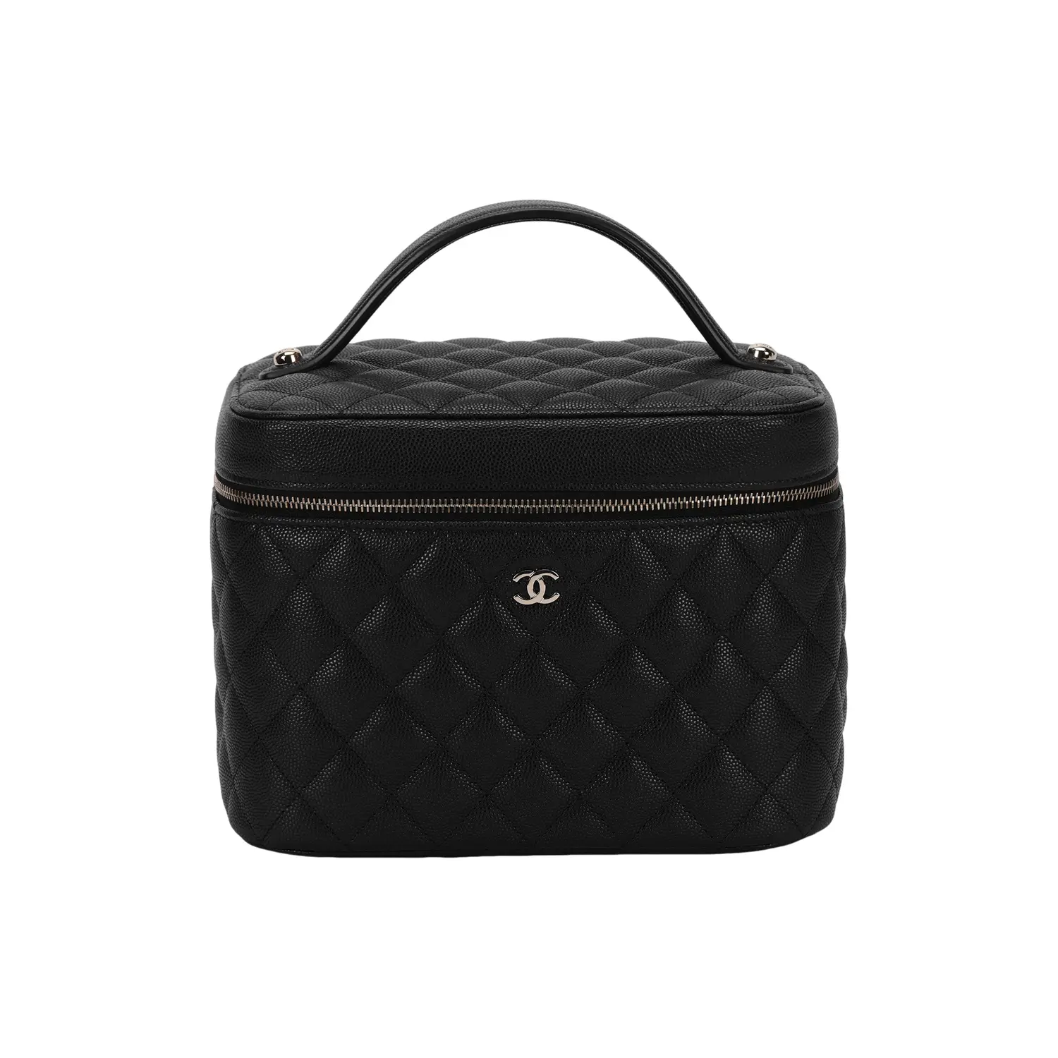 CHANEL Кожаная сумочка для косметики из икры теленка
CHANEL Кожаная сумочка для косметики из икры теленка