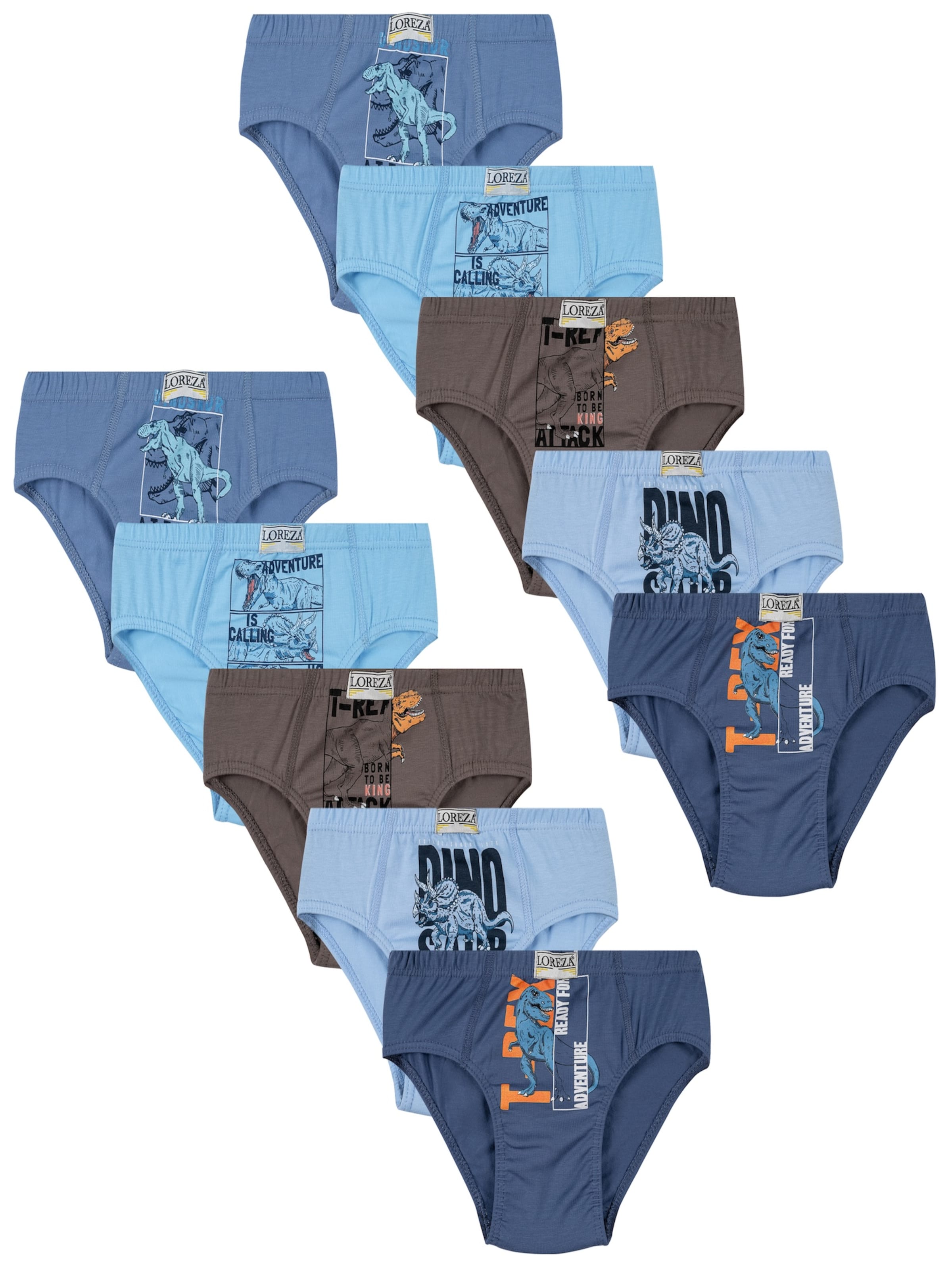 LOREZA Трусы 'Jungen Slips Christopher', мультиколор
LOREZA Трусы 'Jungen Slips Christopher', мультиколор