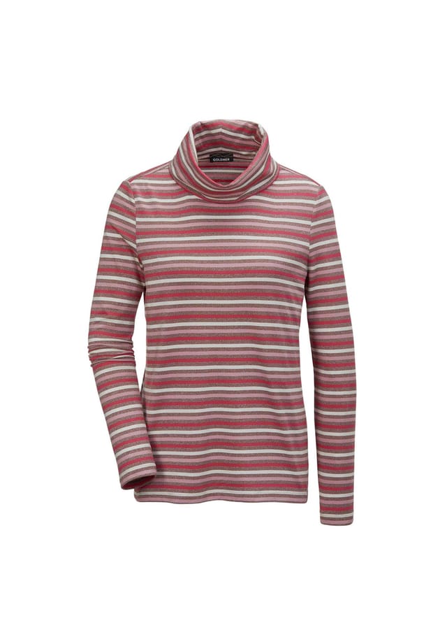 Короткий размер: полосатая рубашка без царапин с мягкими блестящими нитями Goldner, мультиколор
Короткий размер: полосатая рубашка без царапин с мягкими блестящими нитями Goldner, мультиколор