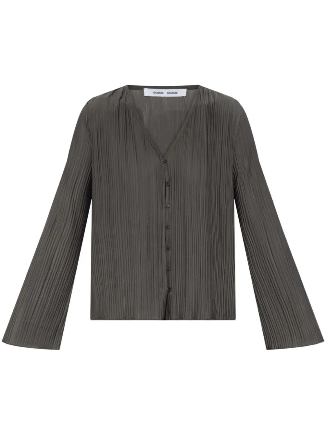 SAMSOE SAMSOE Sauma плиссированная блузка, серый
SAMSOE SAMSOE Sauma плиссированная блузка, серый