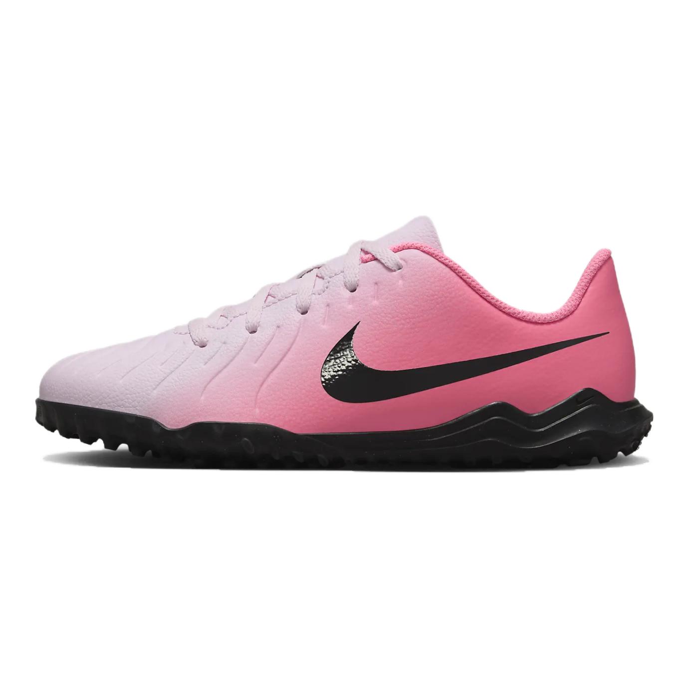 Nike Футбольные бутсы Jr Legend 10 с низким верхом, устойчивые к истиранию, розовые, черные, детские
Nike Футбольные бутсы Jr Legend 10 с низким верхом, устойчивые к истиранию, розовые, черные, детские