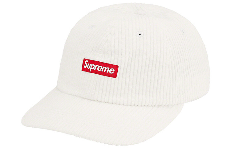 Кепка Supreme Ripple Corduroy, белый 
Кепка Supreme Ripple Corduroy, белый