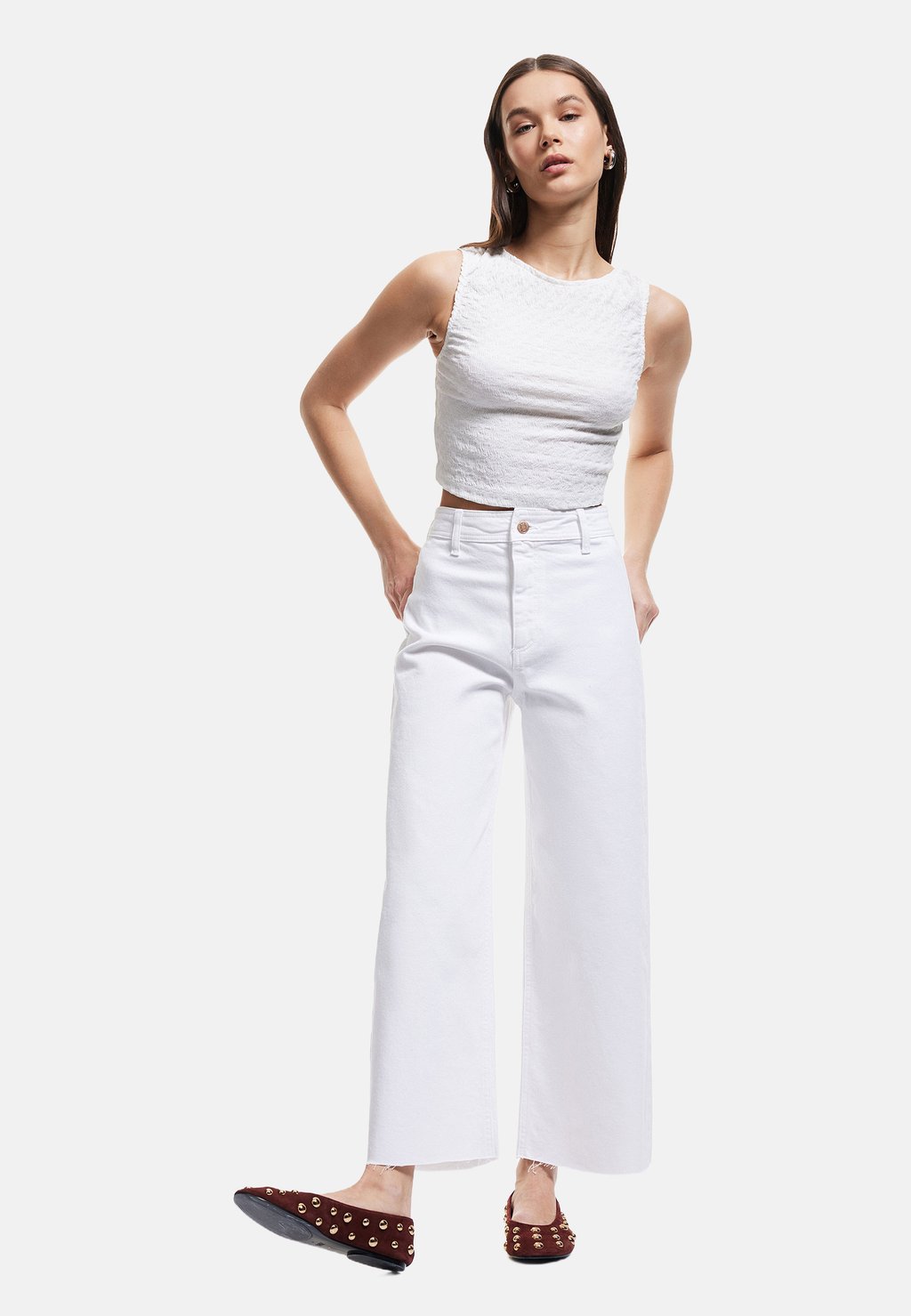 Расклешенные джинсы Koton, белый
Расклешенные джинсы Koton, белый