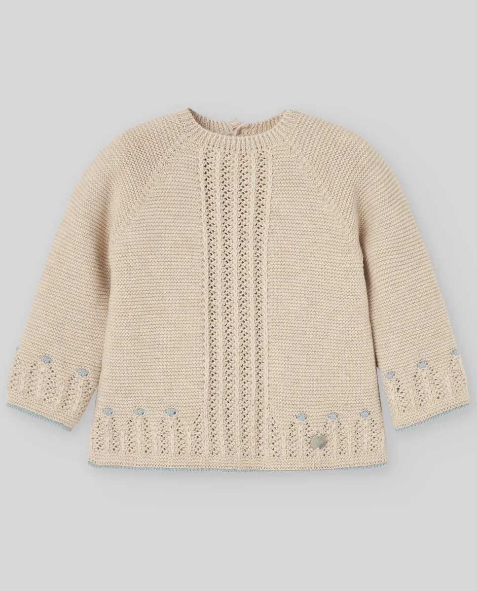 Детский вязаный жилет коллекции Alegría Paz Rodríguez, бежевый
Детский вязаный жилет коллекции Alegría Paz Rodríguez, бежевый