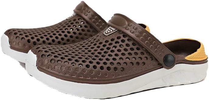 Мужские сабо ODIPON, слипоны, пляжные сандалии, садовые сабо с рисунком, тапочки с регулируемым ремешком, пещерная обувь, коричневый
Мужские сабо ODIPON, слипоны, пляжные сандалии, садовые сабо с рисунком, тапочки с регулируемым ремешком, пещерная обувь, коричневый