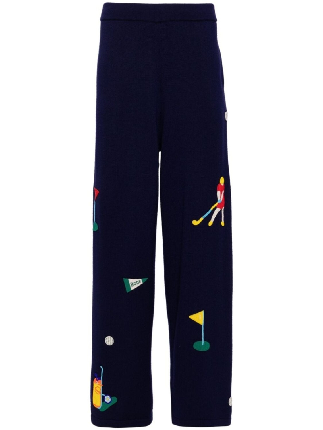 Брюки для гольфа с отделкой бисером BODE, синий
Брюки для гольфа с отделкой бисером BODE, синий