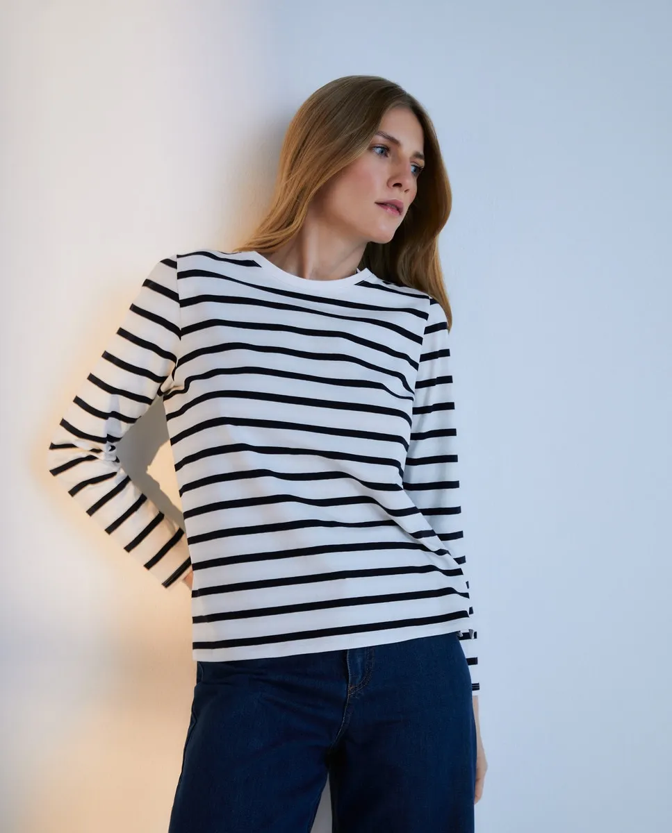 Женская базовая футболка с длинным рукавом Woman El Corte Inglés, белый
Женская базовая футболка с длинным рукавом Woman El Corte Inglés, белый