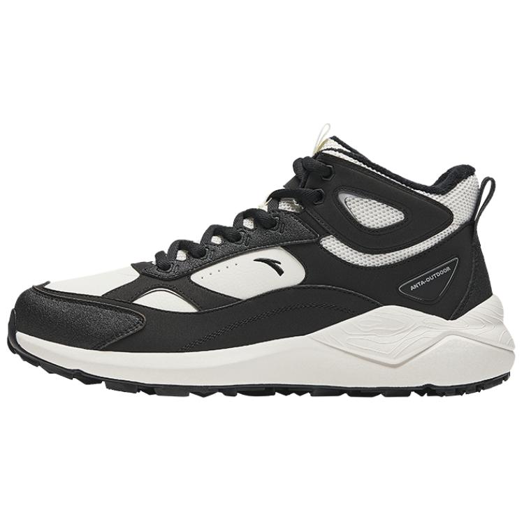 ANTA Кроссовки Pedal Island с противоскользящим покрытием, износостойкие, высокие, мужские, белые, черные 
ANTA Кроссовки Pedal Island с противоскользящим покрытием, износостойкие, высокие, мужские, белые, черные