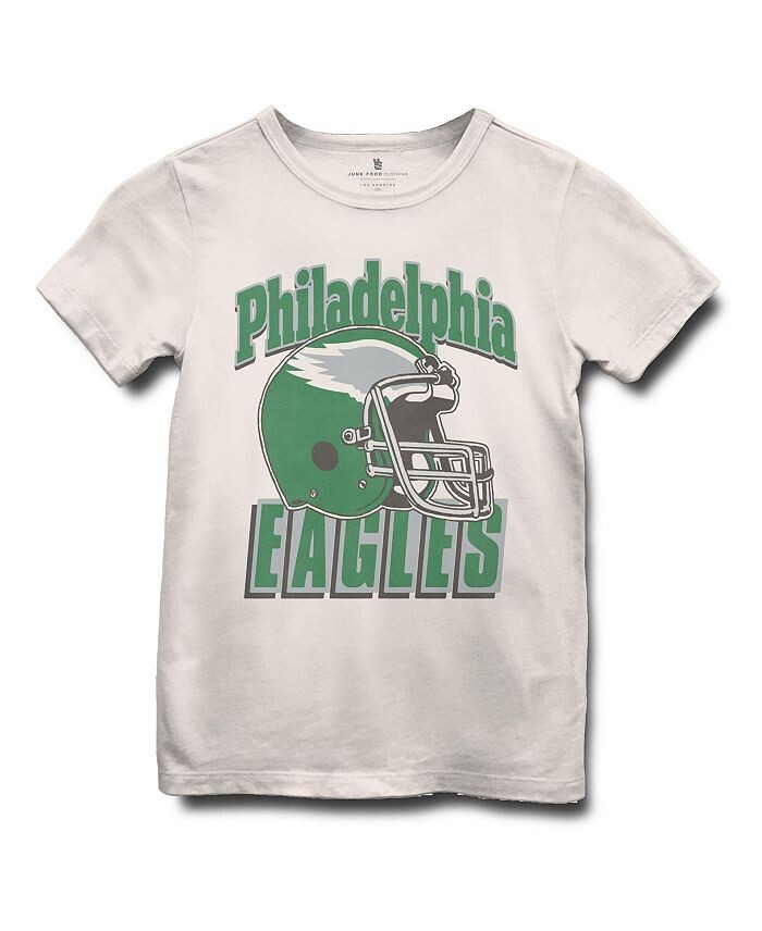 Футболка унисекс со шлемом НФЛ Philadelphia Eagles — Little Kid, Big Kid Junk Food Clothing, белый
Футболка унисекс со шлемом НФЛ Philadelphia Eagles — Little Kid, Big Kid Junk Food Clothing, белый