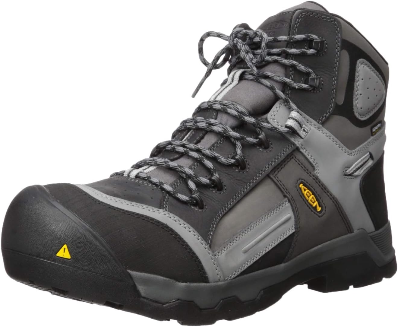 Мужские рабочие ботинки KEEN Utility Davenport с композитным носком, утепленные и водонепроницаемые, 6 дюймов, серый
Мужские рабочие ботинки KEEN Utility Davenport с композитным носком, утепленные и водонепроницаемые, 6 дюймов, серый