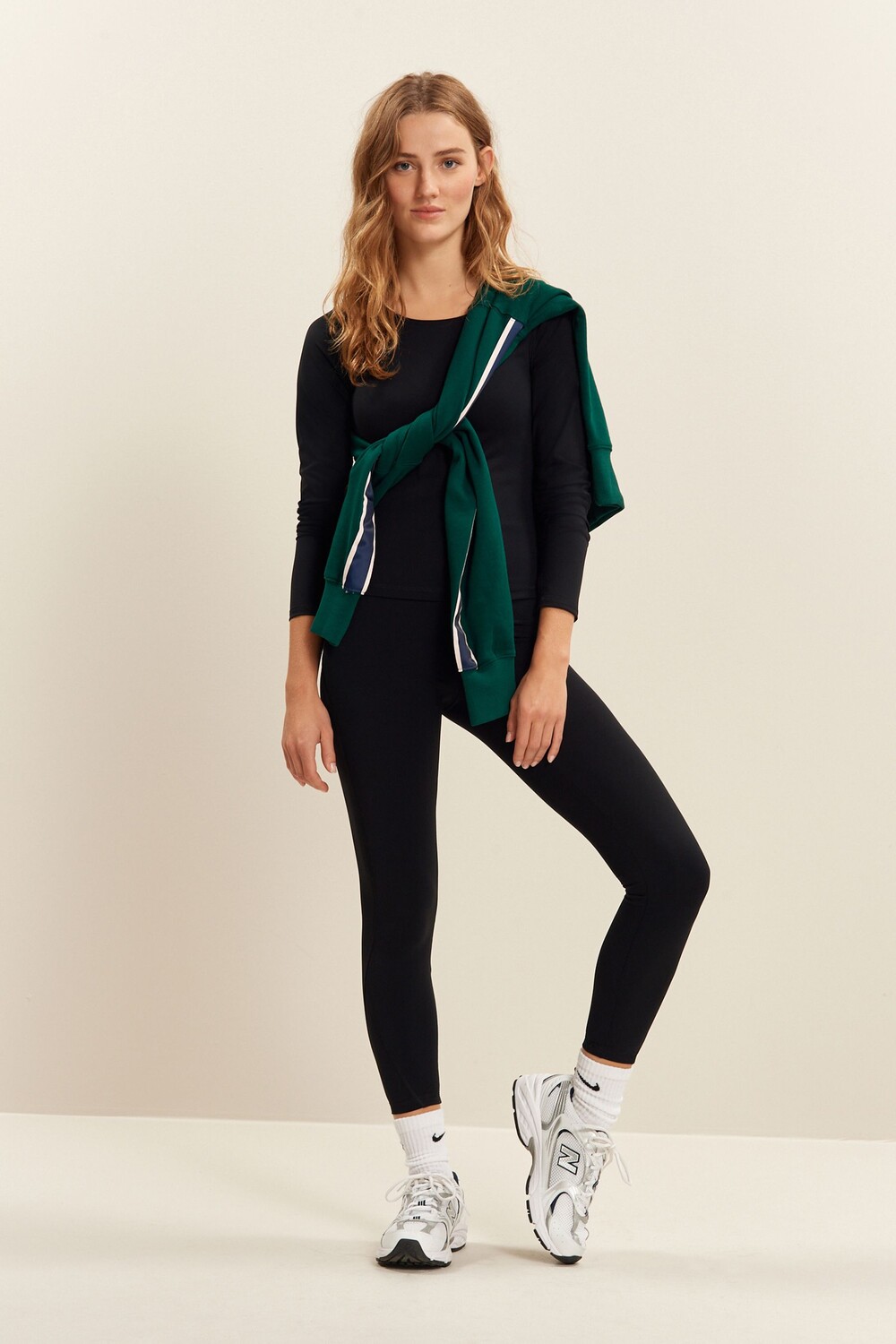 Супермягкие повседневные спортивные леггинсы Next, черный 
Супермягкие повседневные спортивные леггинсы Next, черный