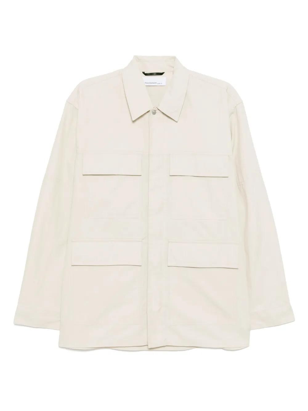 Рубашка с карманами Peacemaker Oamc, белый 
Рубашка с карманами Peacemaker Oamc, белый