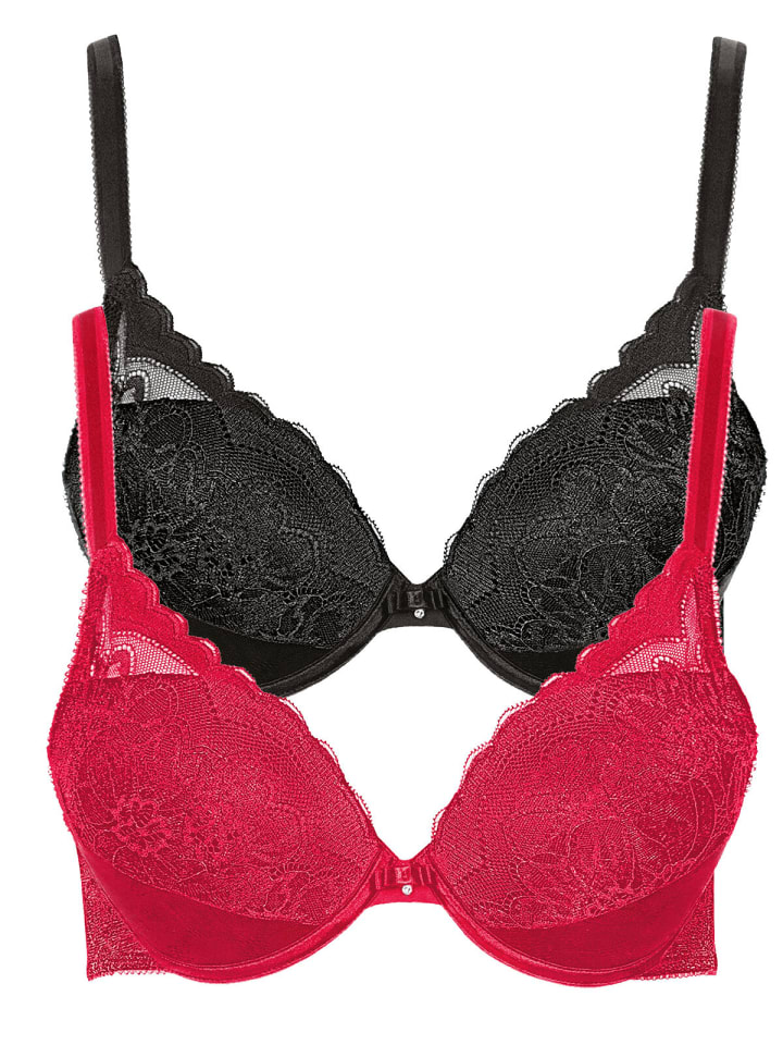Бюстгальтер пуш-ап Lisca, цвет black-red
Бюстгальтер пуш-ап Lisca, цвет black-red
