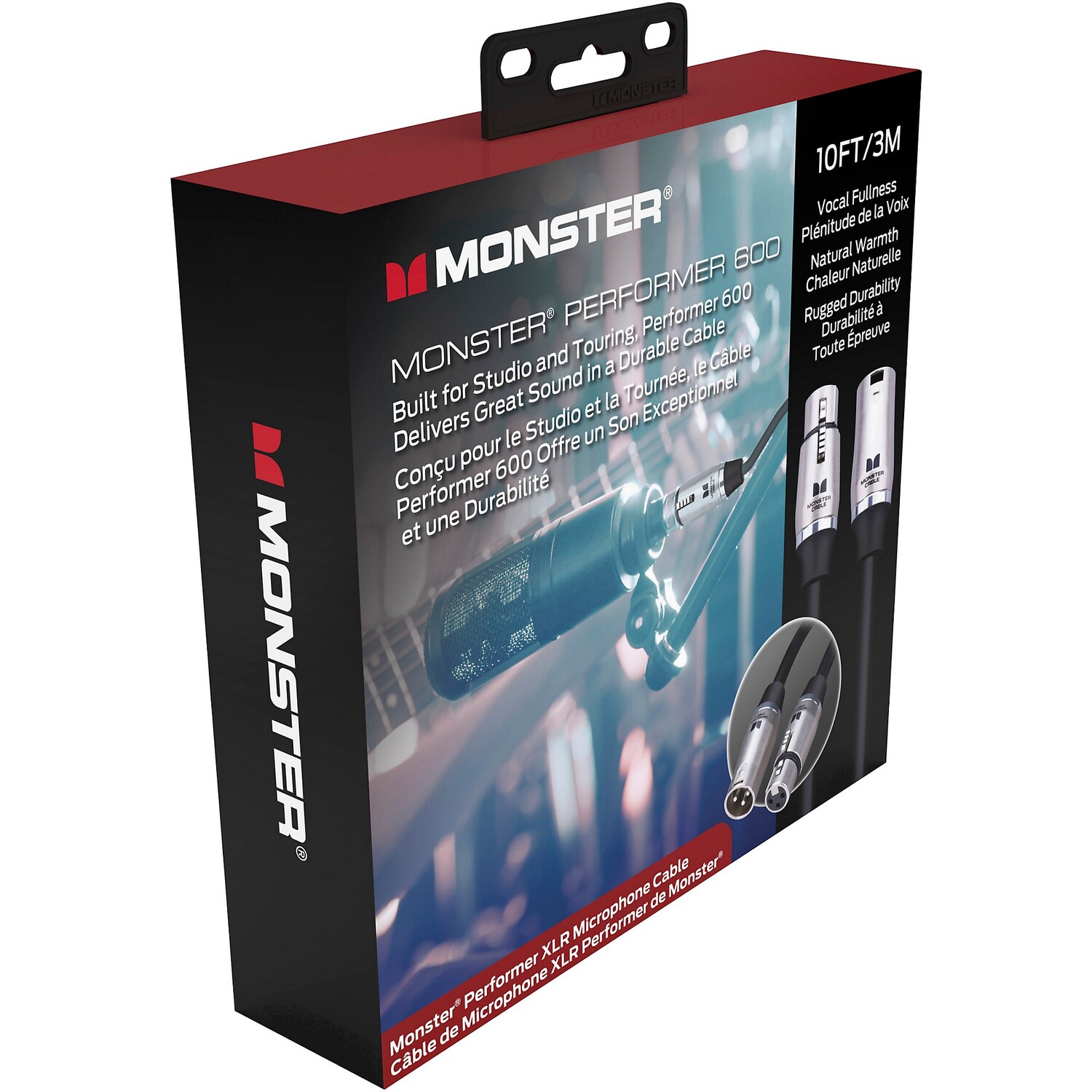 Monster Cable Prolink Performer 600 Микрофонный кабель 10 футов, черный 
Monster Cable Prolink Performer 600 Микрофонный кабель 10 футов, черный