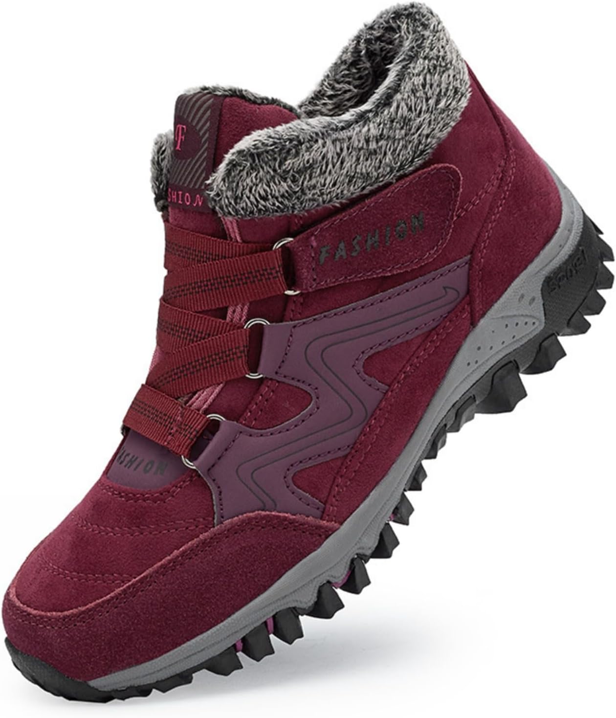 Зимние сапоги Azttoztto для женщин с утепленной платформой и искусственным мехом, нескользящая подошва из резины, универсальная обувь для улицы, Chestnut Red
Зимние сапоги Azttoztto для женщин с утепленной платформой и искусственным мехом, нескользящая подошва из резины, универсальная обувь для улицы, Chestnut Red