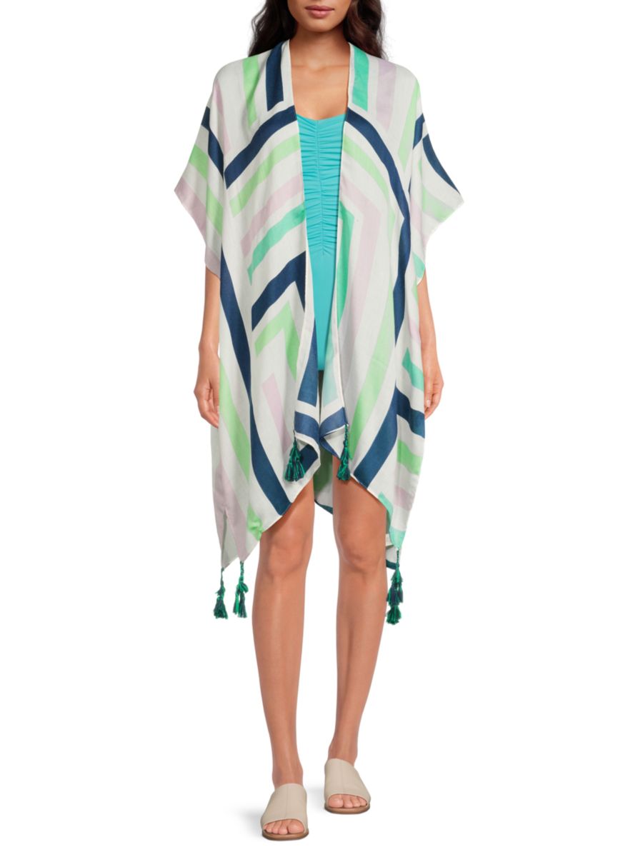 Многополосное пляжное платье с кисточками Summer Breeze Area Stars, темно-синий
Многополосное пляжное платье с кисточками Summer Breeze Area Stars, темно-синий