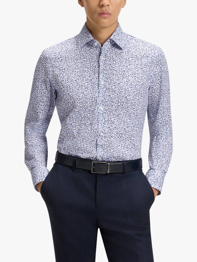 BOSS футболка с цветочным принтом из хлопковой смеси HUGO BOSS, Light Blue
BOSS футболка с цветочным принтом из хлопковой смеси HUGO BOSS, Light Blue