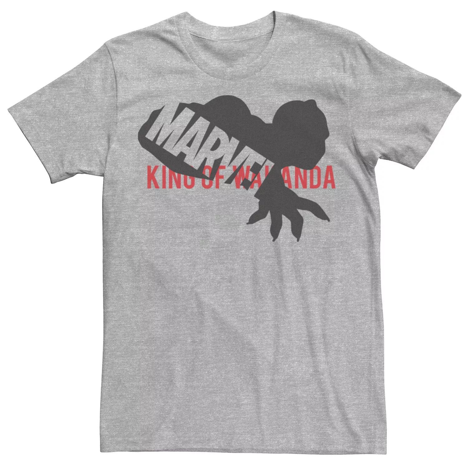 Мужская футболка с логотипом и графическим силуэтом «Черная пантера» King Of Wakanda Marvel
Мужская футболка с логотипом и графическим силуэтом «Черная пантера» King Of Wakanda Marvel