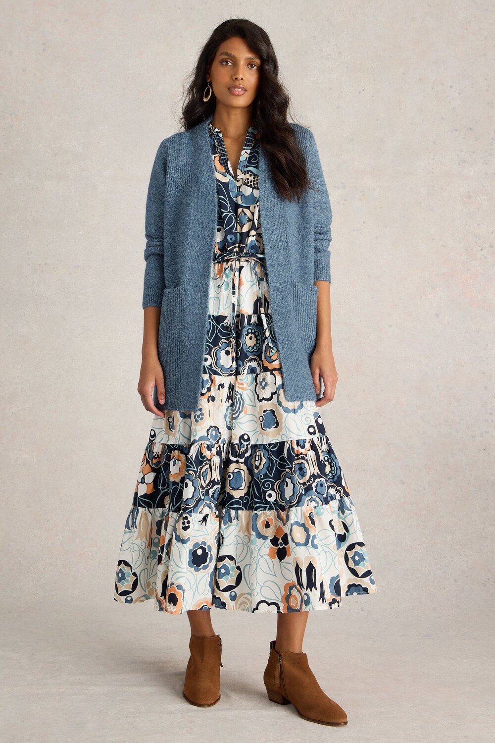 Эрин длинный кардиган White Stuff, синий
Эрин длинный кардиган White Stuff, синий