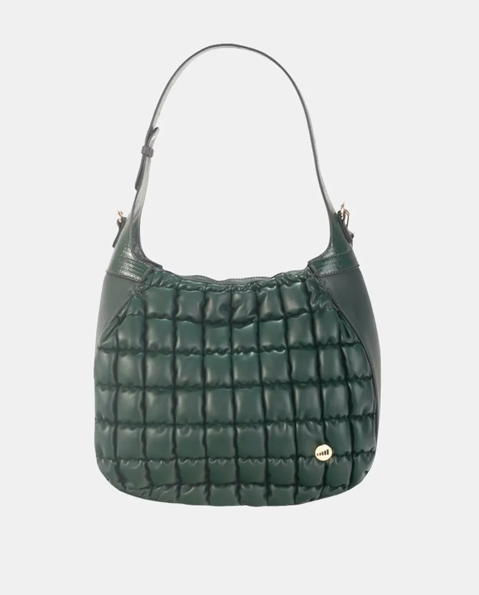 Сумка через плечо с одной ручкой в стиле hobo зеленого цвета, сочетающая 3 материала в одной гамме Volum, зеленый
Сумка через плечо с одной ручкой в стиле hobo зеленого цвета, сочетающая 3 материала в одной гамме Volum, зеленый