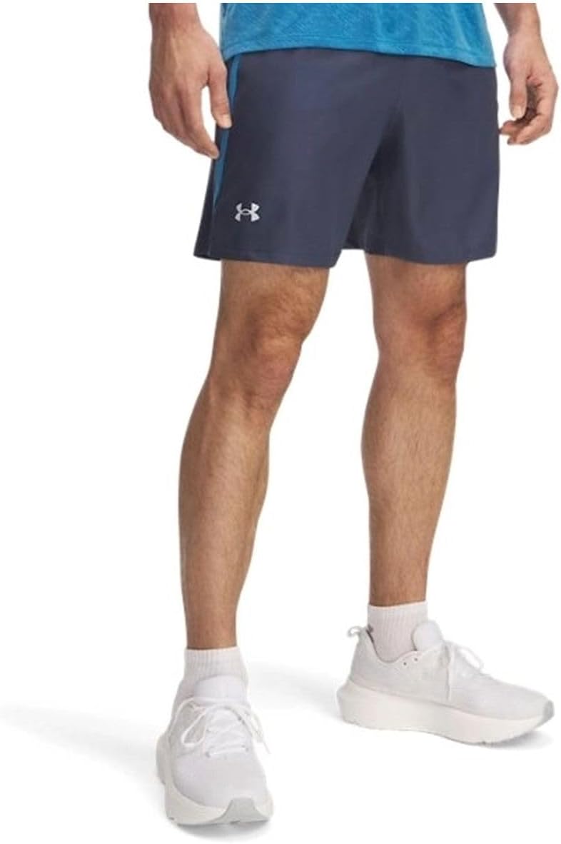 Мужские шорты Under Armour Launch Run 7", Downpour Gray/Ether Blue/Reflective
Мужские шорты Under Armour Launch Run 7", Downpour Gray/Ether Blue/Reflective
