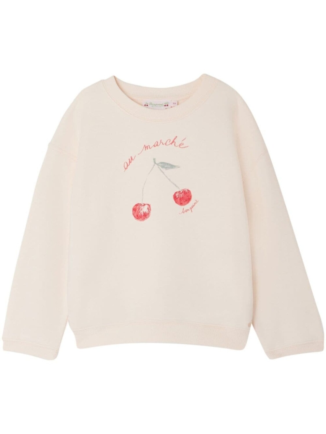 Bonpoint толстовка с логотипом, нейтральный цвет
Bonpoint толстовка с логотипом, нейтральный цвет