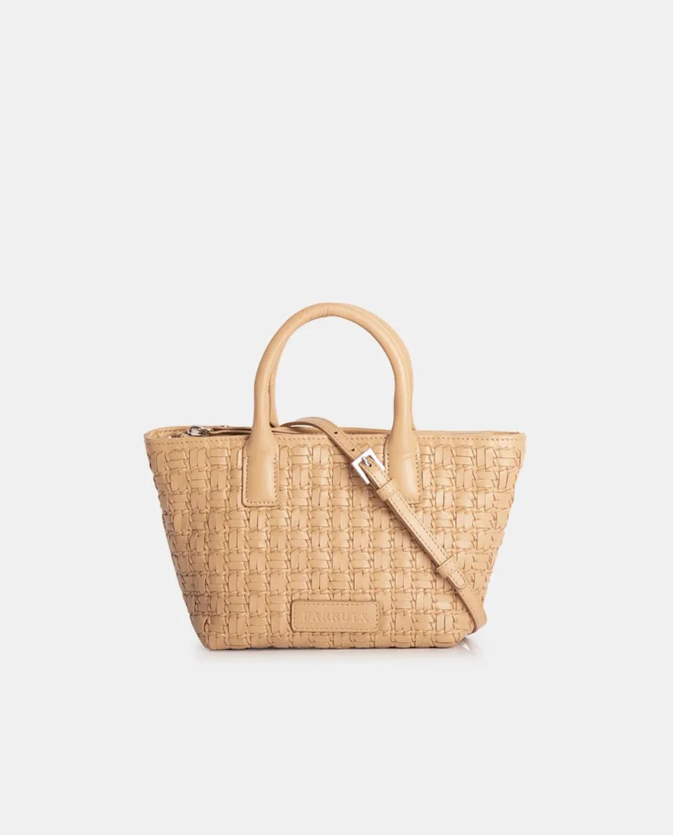 Сумка ручной работы из плетеной кожи наппа FM5 Farrutx, пастельно-розовый
Сумка ручной работы из плетеной кожи наппа FM5 Farrutx, пастельно-розовый