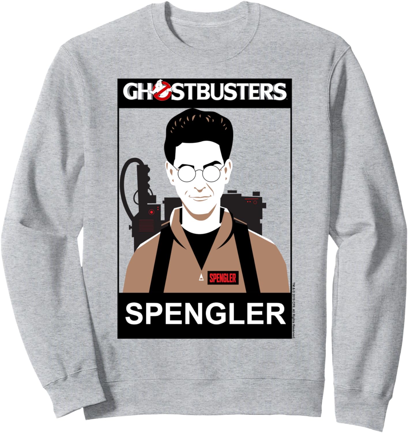 Толстовка с портретом Спенглера из Охотников за привидениями Ghostbusters, серый
Толстовка с портретом Спенглера из Охотников за привидениями Ghostbusters, серый