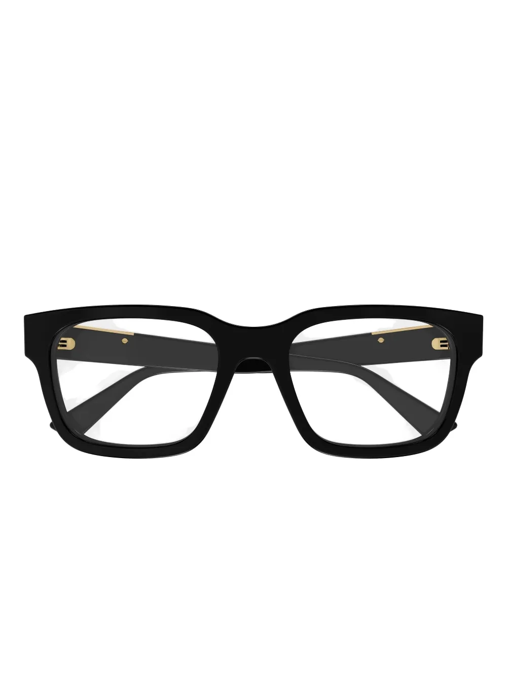 Очки в прямоугольной оправе Gucci, черный 
Очки в прямоугольной оправе Gucci, черный