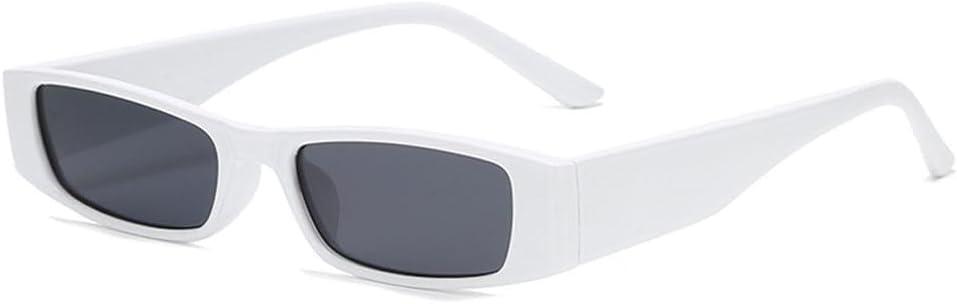 Солнцезащитные очки в ретро-оправе, маленькие прямоугольные солнцезащитные очки, винтажные узкие солнцезащитные очки, модные очки с защитой от УФ-излучения UV400 TVTBBVV, Matte Transparent
Солнцезащитные очки в ретро-оправе, маленькие прямоугольные солнцезащитные очки, винтажные узкие солнцезащитные очки, модные очки с защитой от УФ-излучения UV400 TVTBBVV, Matte Transparent