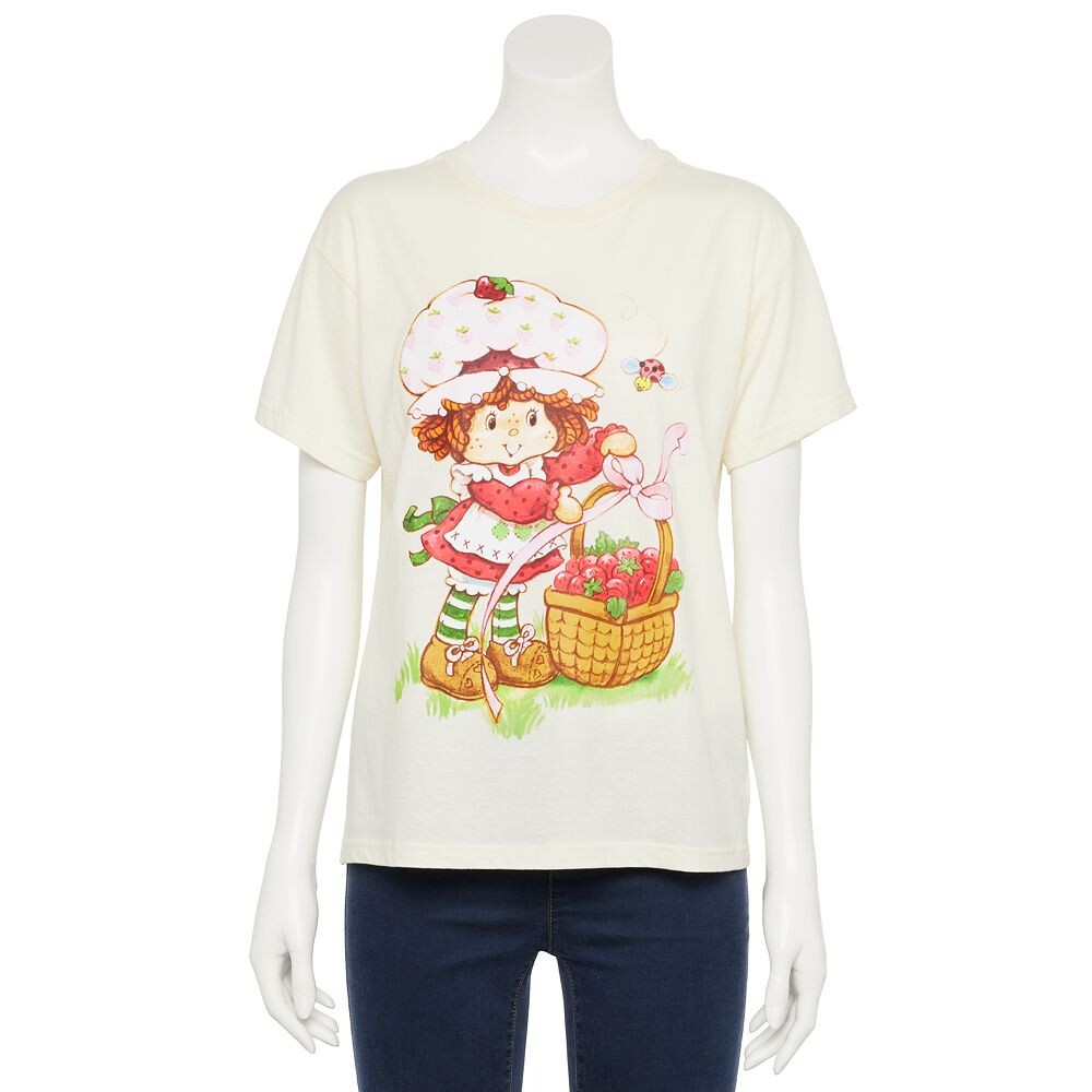 Детская футболка с рисунком клубники и песочного печенья Licensed Character, цвет Egret
Детская футболка с рисунком клубники и песочного печенья Licensed Character, цвет Egret
