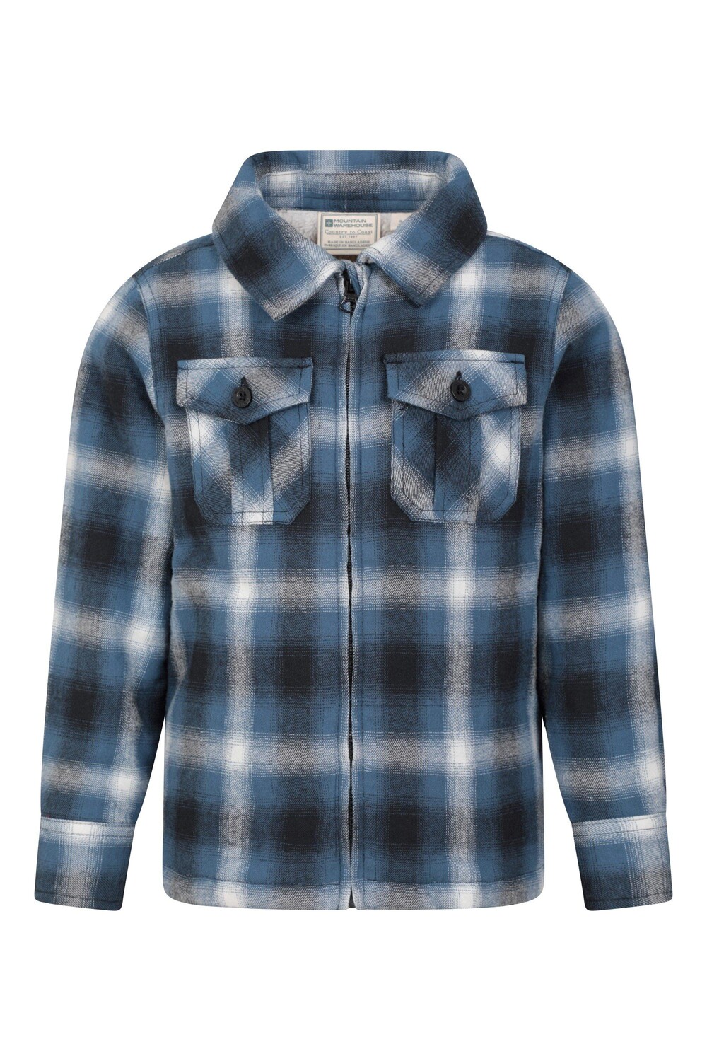 Повседневная теплая куртка на подкладке Borg на молнии Stream Mountain Warehouse, синий
Повседневная теплая куртка на подкладке Borg на молнии Stream Mountain Warehouse, синий